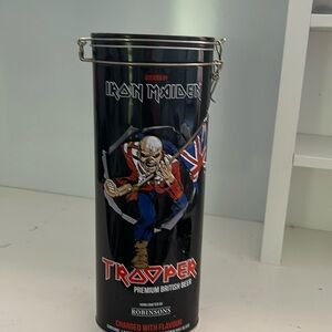 Iron Maiden Beer Tin
